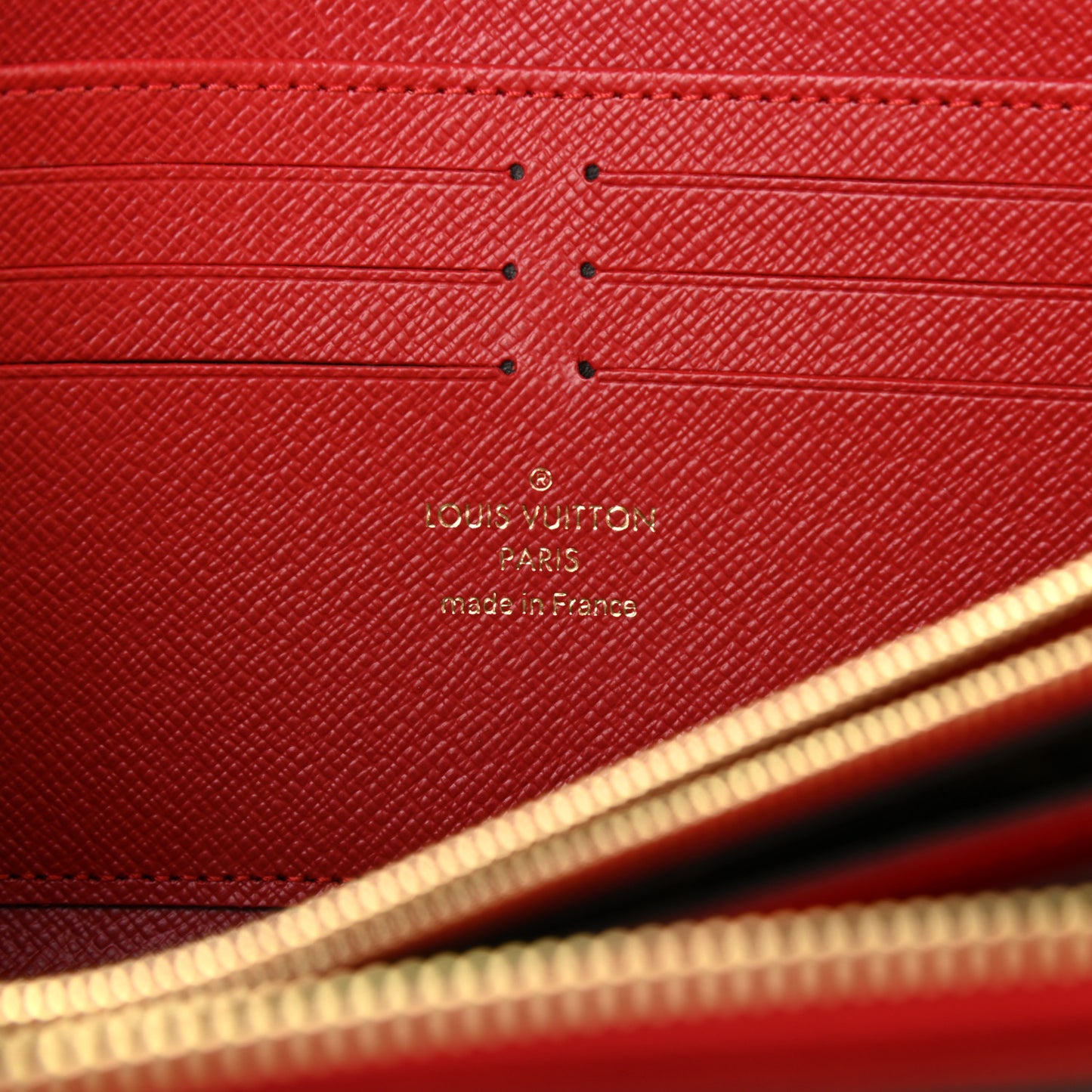 Monogram Retiro Zippy Wallet Cherry