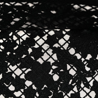 Christian Dior Embroidered D-Lace Medium Book Tote Black Multicolor 11 of 12