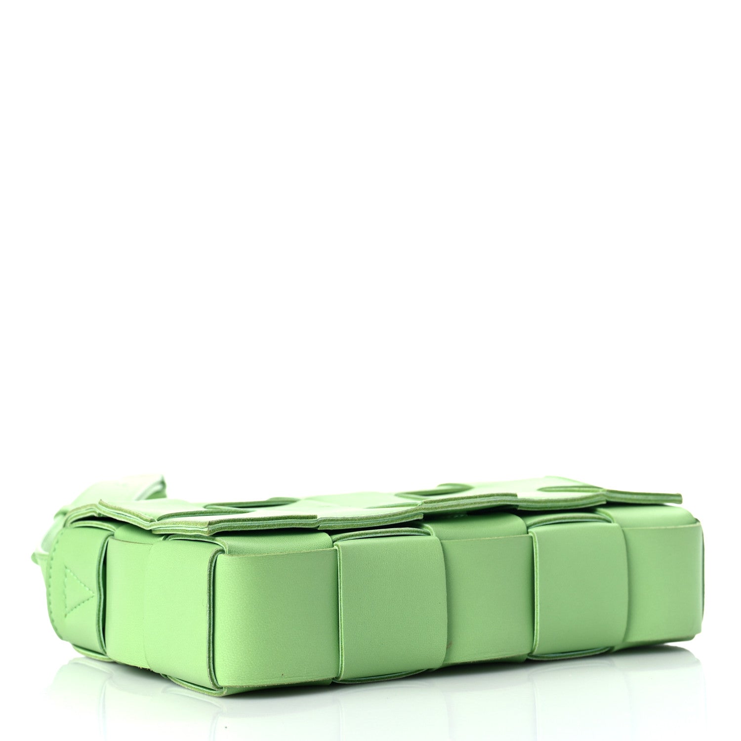 Bottega Veneta Nappa Maxi Intreccio Cassette Bag Pistachio 4 of 8