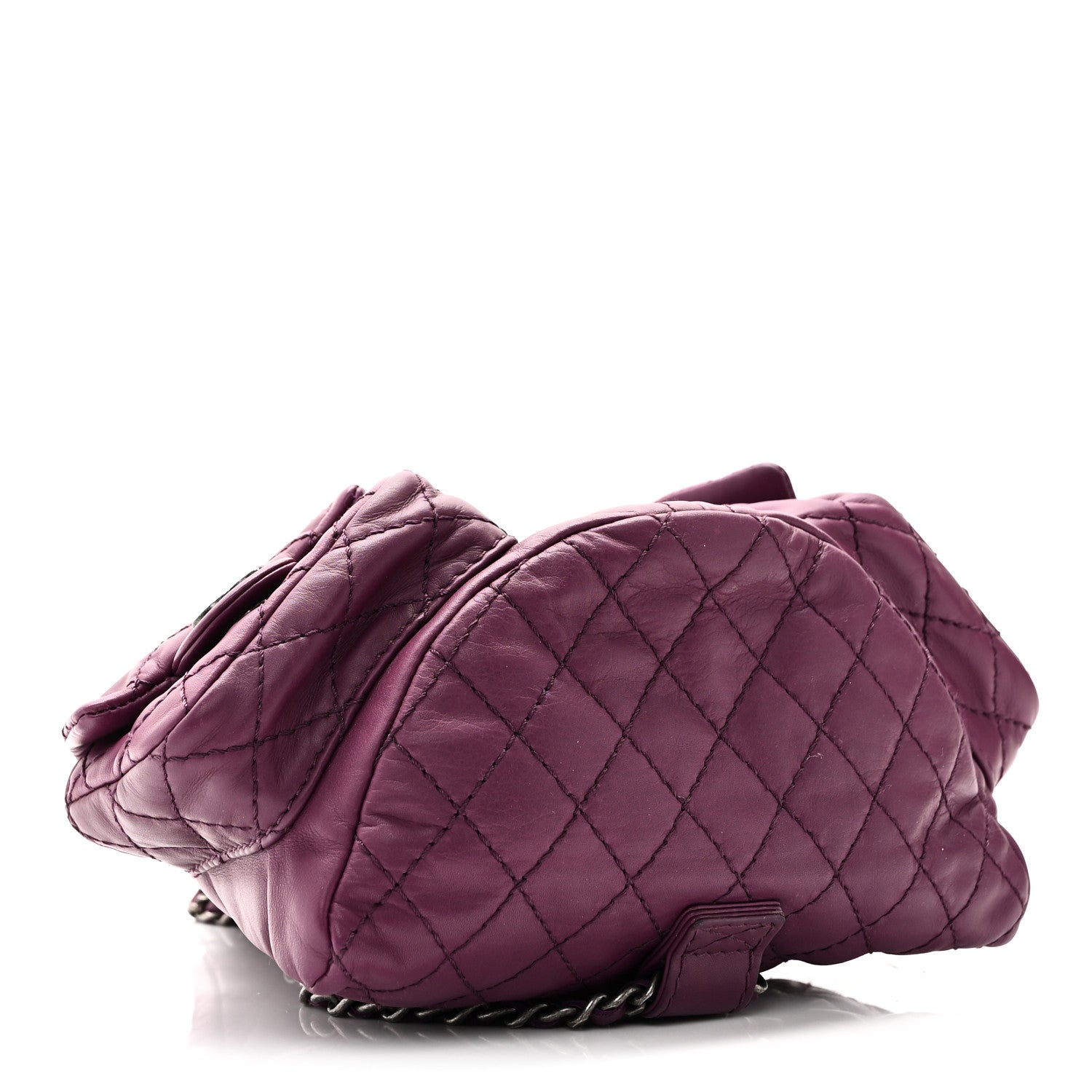 Chanel Calfskin Mini Backpack Is Back Plum 3 of 9