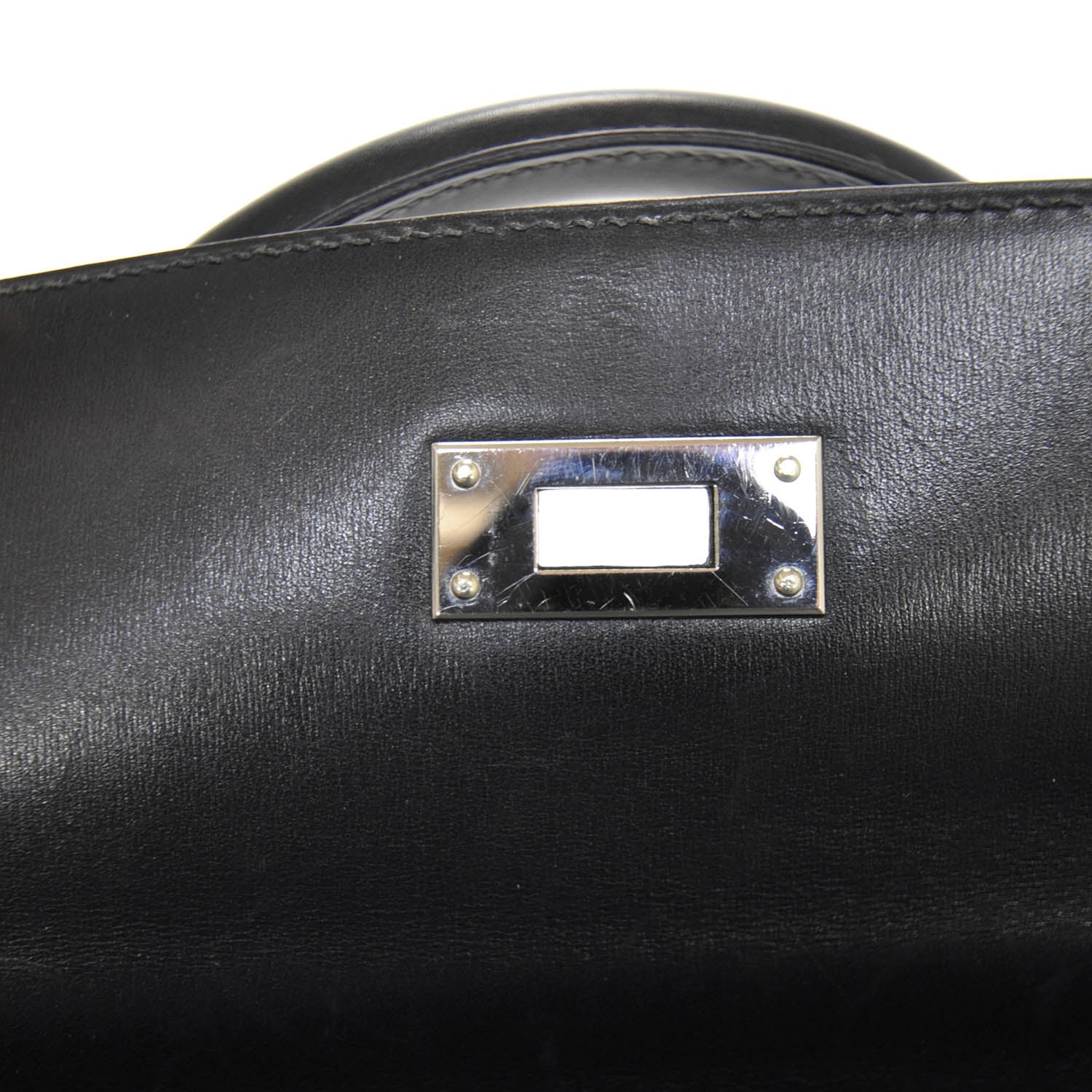 Hermes Box Calfskin Kelly 32 Black 10 of 11