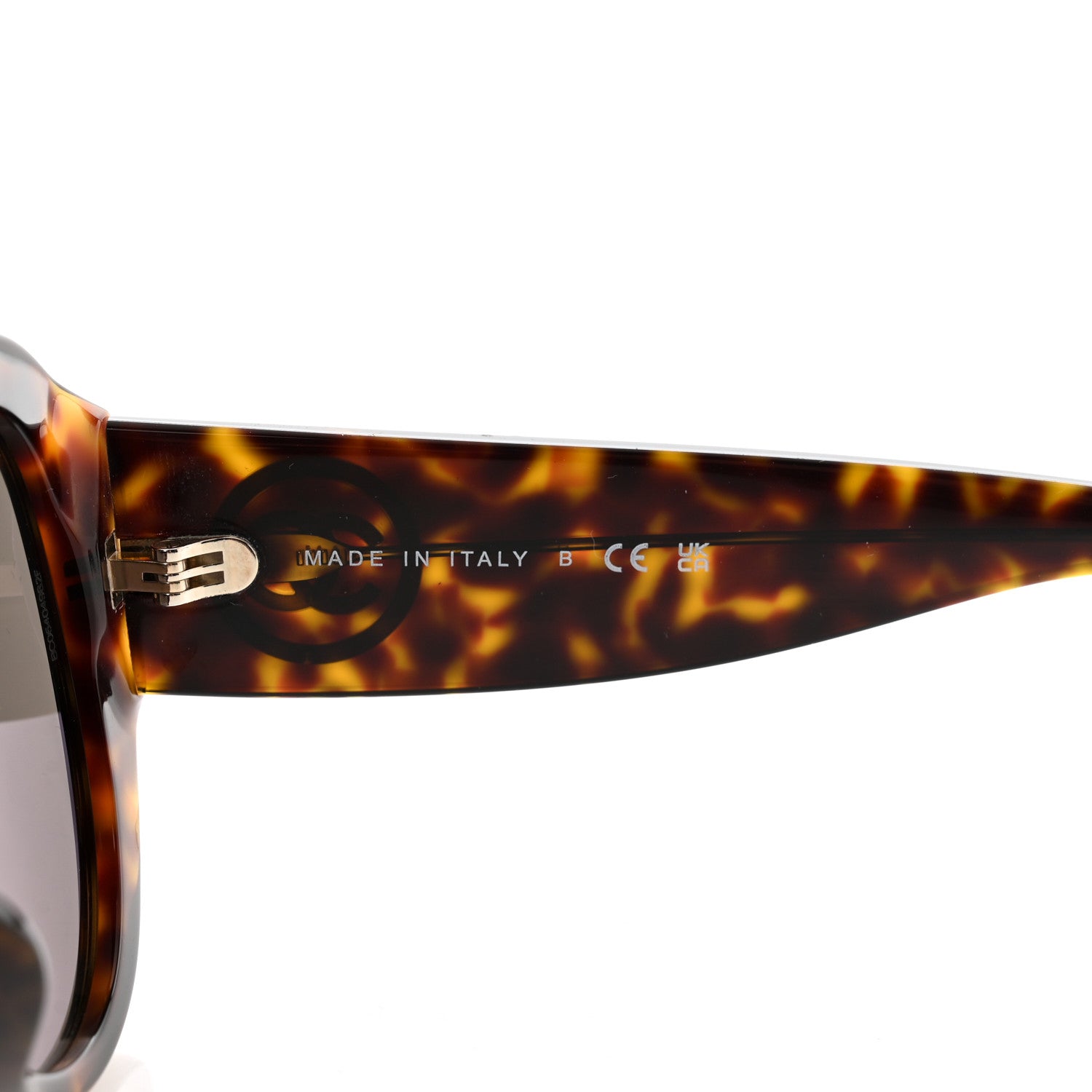 Chanel Acetate CC Pilot Sunglasses 5508 Dark Tortoise 5 of 8