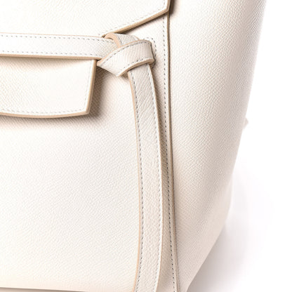 Celine Grained Calfskin Mini Belt Bag White 12 of 19