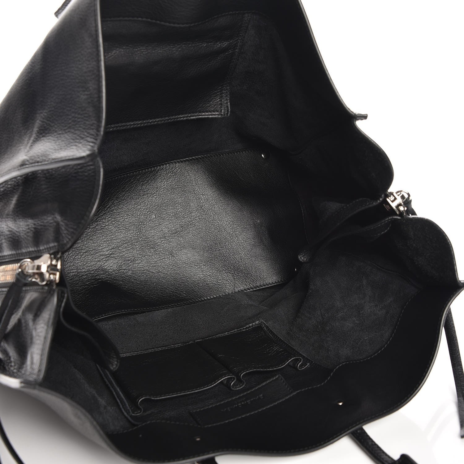 Balenciaga Supple Calfskin Papier A4 Zip Around Tote Black 5 of 7