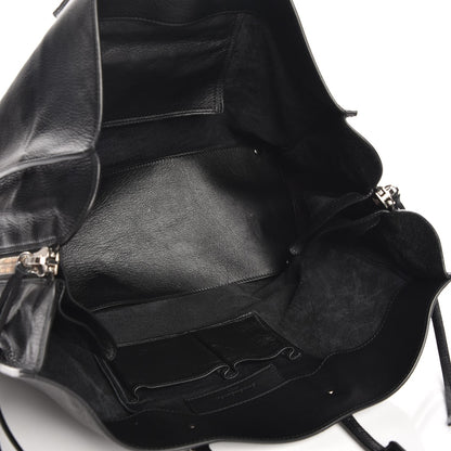 Balenciaga Supple Calfskin Papier A4 Zip Around Tote Black 5 of 7