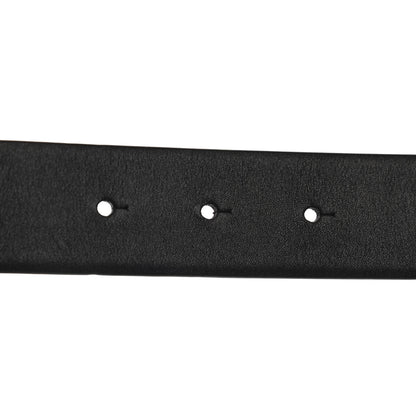 Chanel Calfskin CC Reversible Belt 95 Black Burgundy 3 of 6