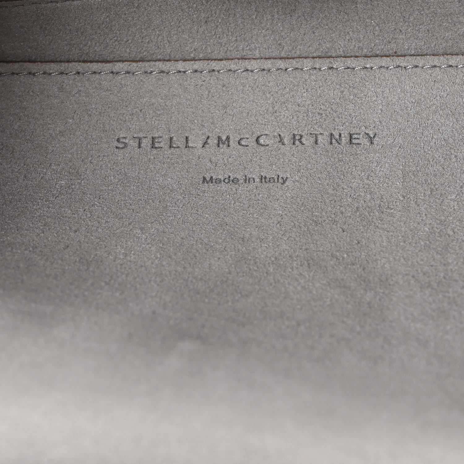 Stella McCartney Eco Alter Nappa Perforated Logo Mini Crossbody White 6 of 12