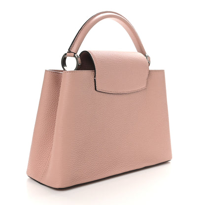 Louis Vuitton Taurillon Capucines PM Magnolia 3 of 9