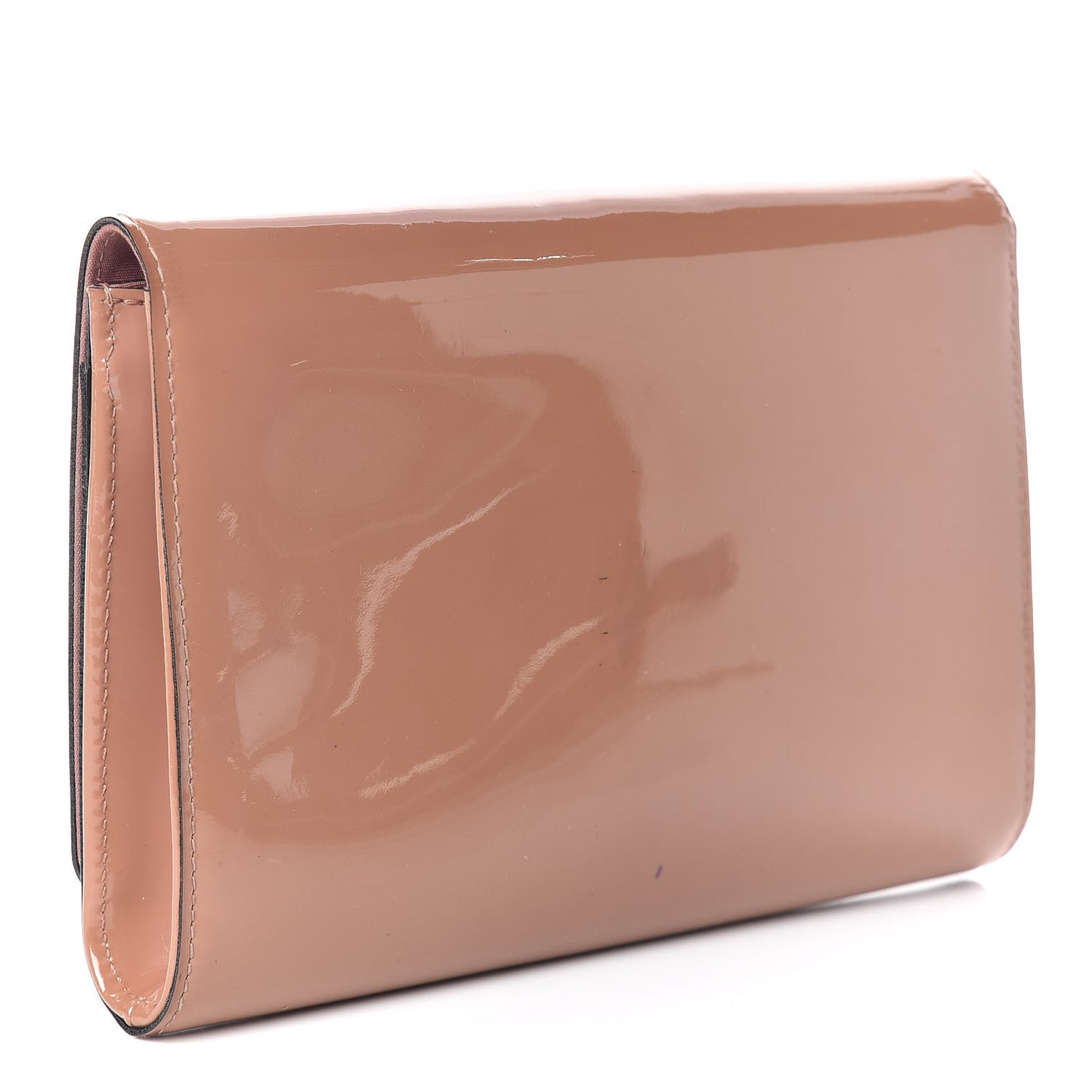 Patent Louise New Sobe Clutch Rose Velours