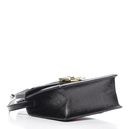 Gucci Velvet GG Monogram Mini Sylvie Top Handle Bag Black 5 of 10