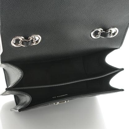 Chanel Caviar Quilted CC Box Flap Black 6 of 9