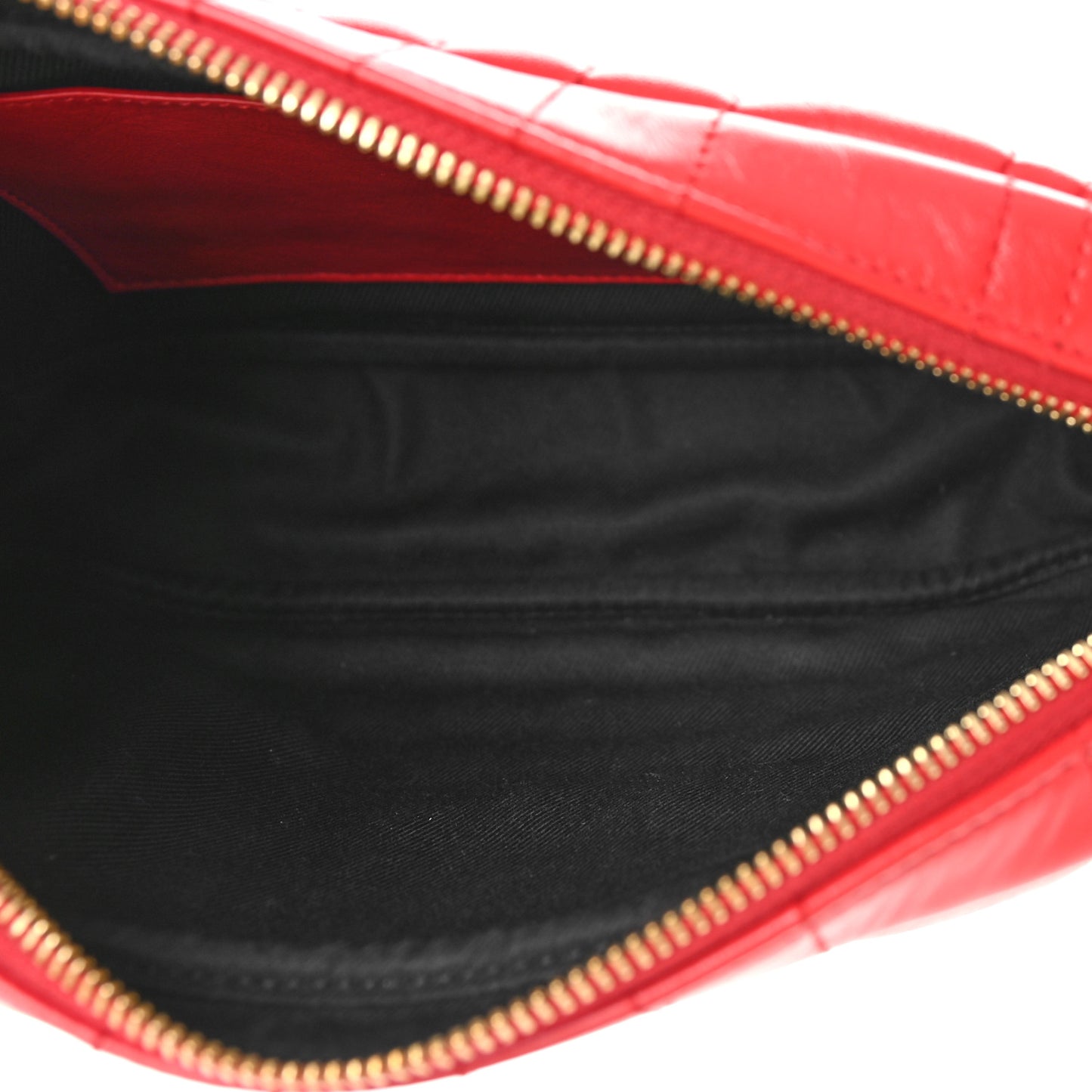 Calfskin Quilted Small Lola Camera Bag Bright Red