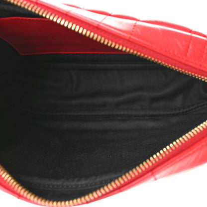 Burberry Calfskin Quilted Small Lola Camera Bag Bright Red 5 of 9