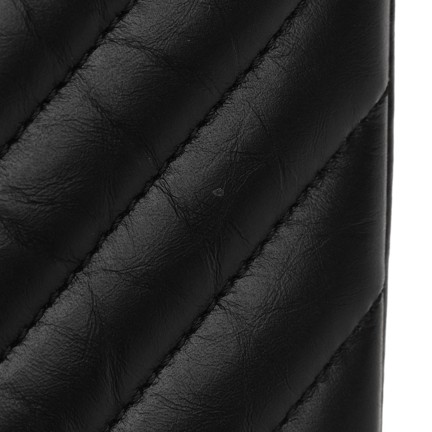 Chanel Aged Calfskin Chevron Quilted 2.55 Reissue 226 Flap Black 12 of 13