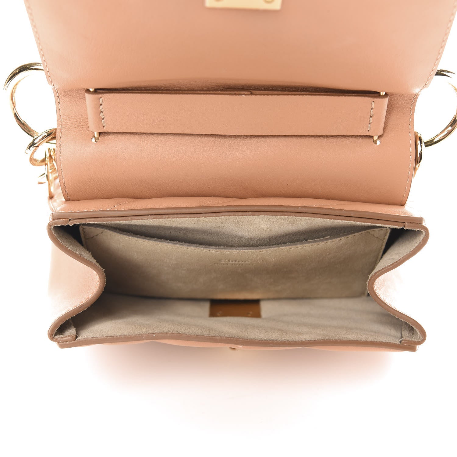 Chloe Calfskin Quilted Mini Drew Bijou Shoulder Bag Blushy Pink 4 of 9