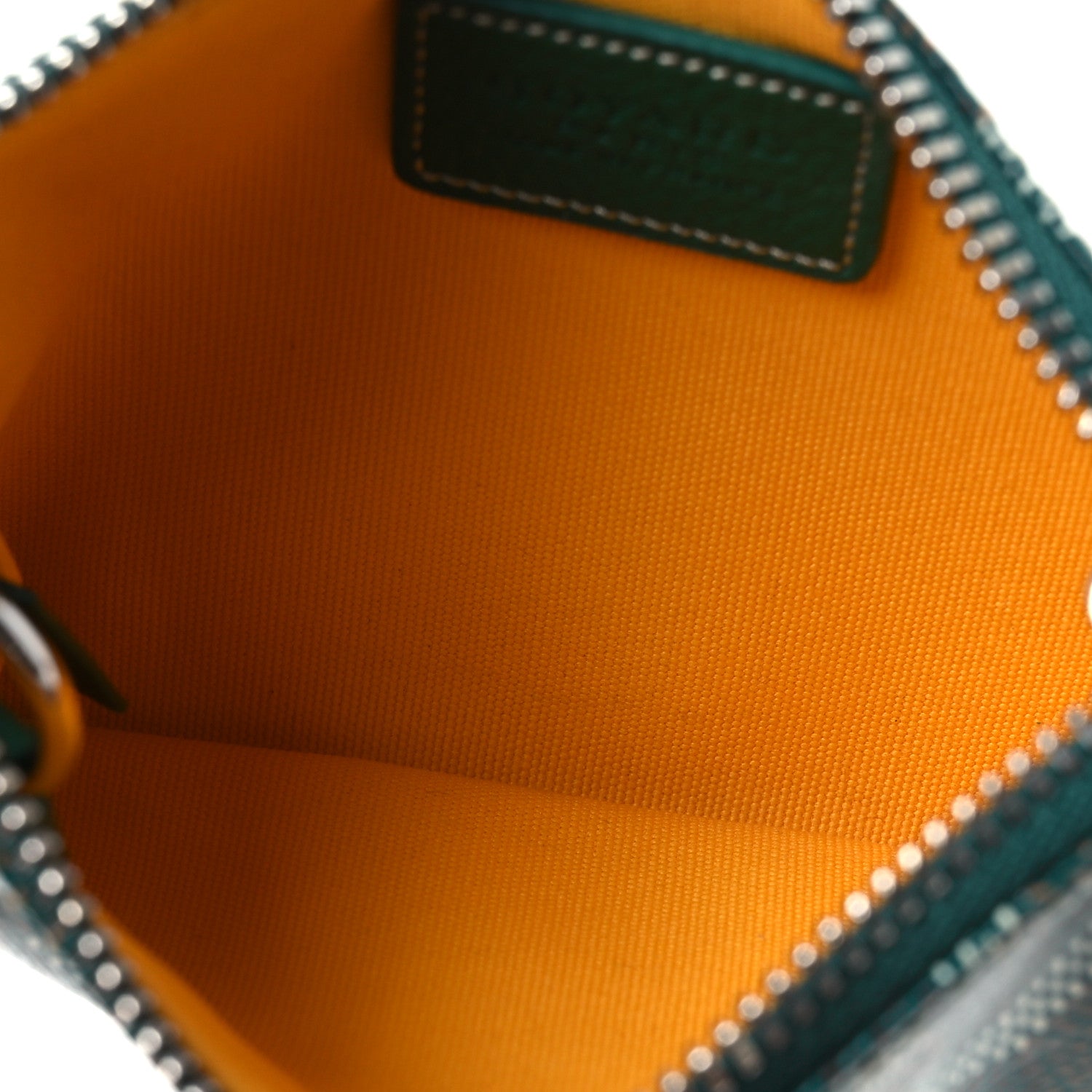 Goyard Goyardine Nano Senat Key Pouch Green 6 of 8