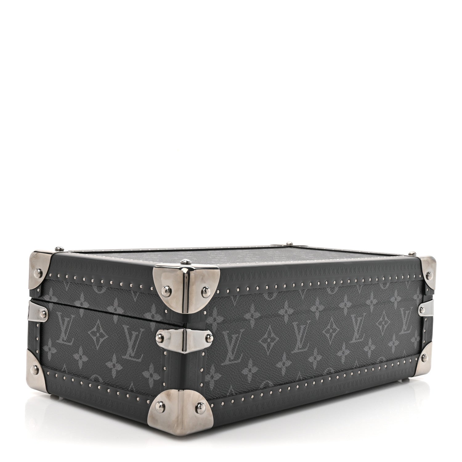 Louis Vuitton Monogram Eclipse Coffret 8 Watch Case Black 3 of 8