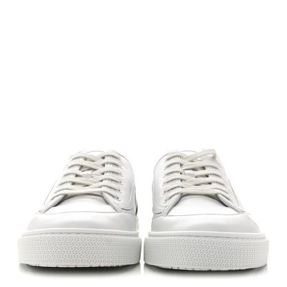 Hermes Calfskin Mens Get Sneakers 43 White 3 of 11