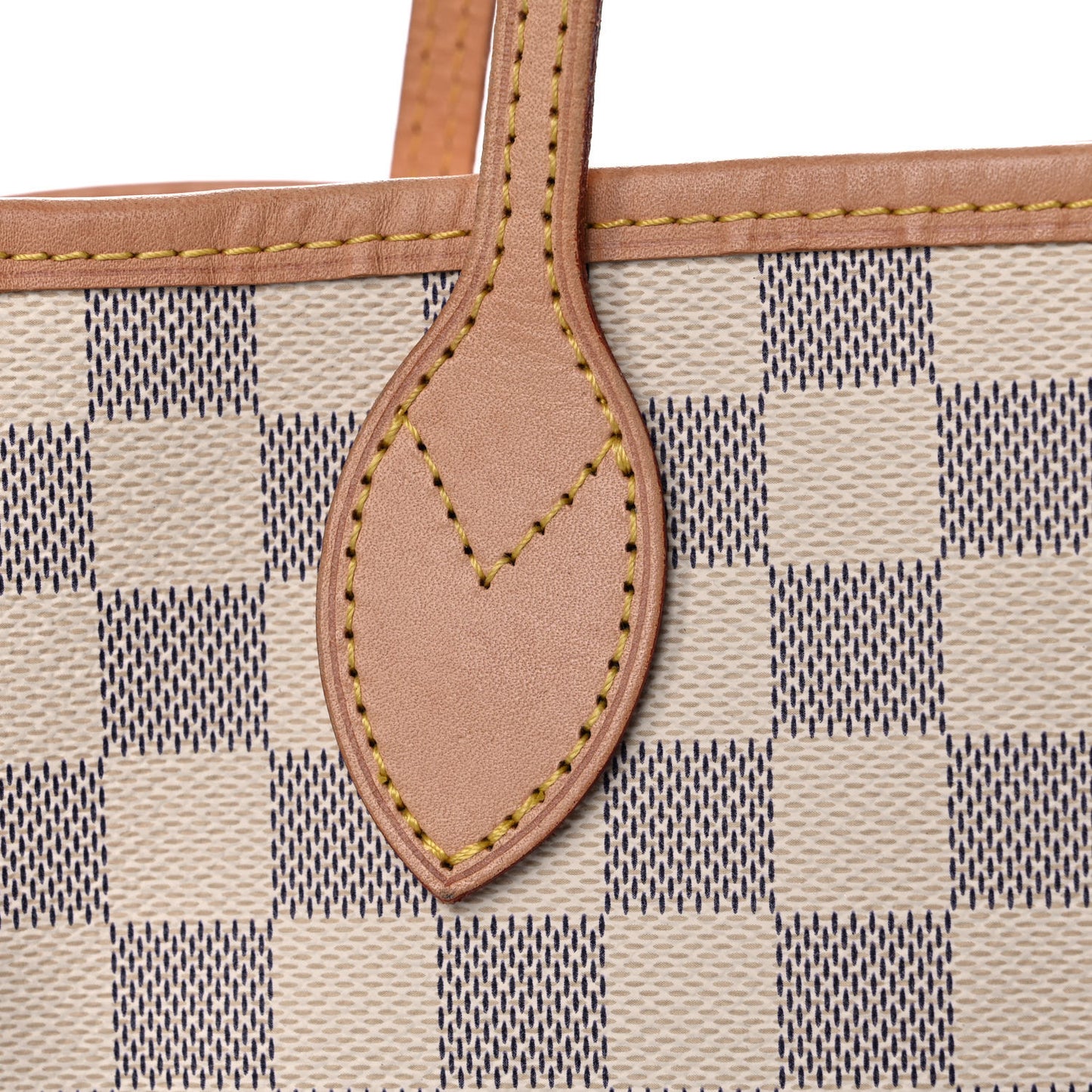 Damier Azur Neo Neverfull MM Rose Ballerine