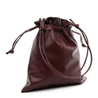 Celine Lambskin small Crystal Pouch Crossbody Bag  Syrah 3 of 11