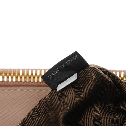 Prada Saffiano Medium Galleria Double Zip Tote Cammeo 8 of 8