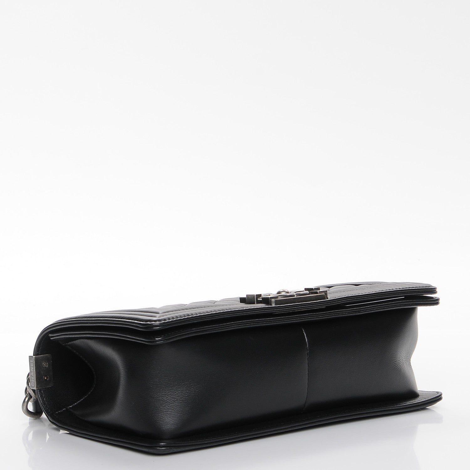 Chanel Calfskin Quilted Medium Boy Flap Black 4 of 8