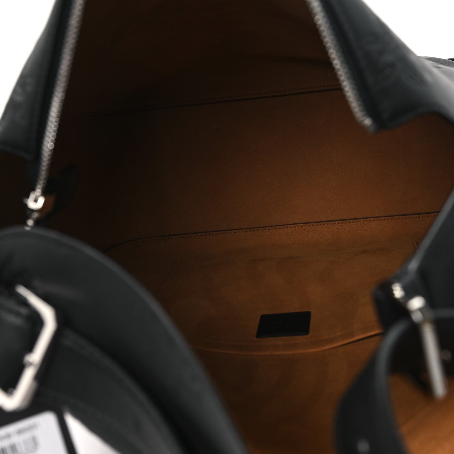 Calfskin Ottomar Monogram Large Aren Flap Hobo Black