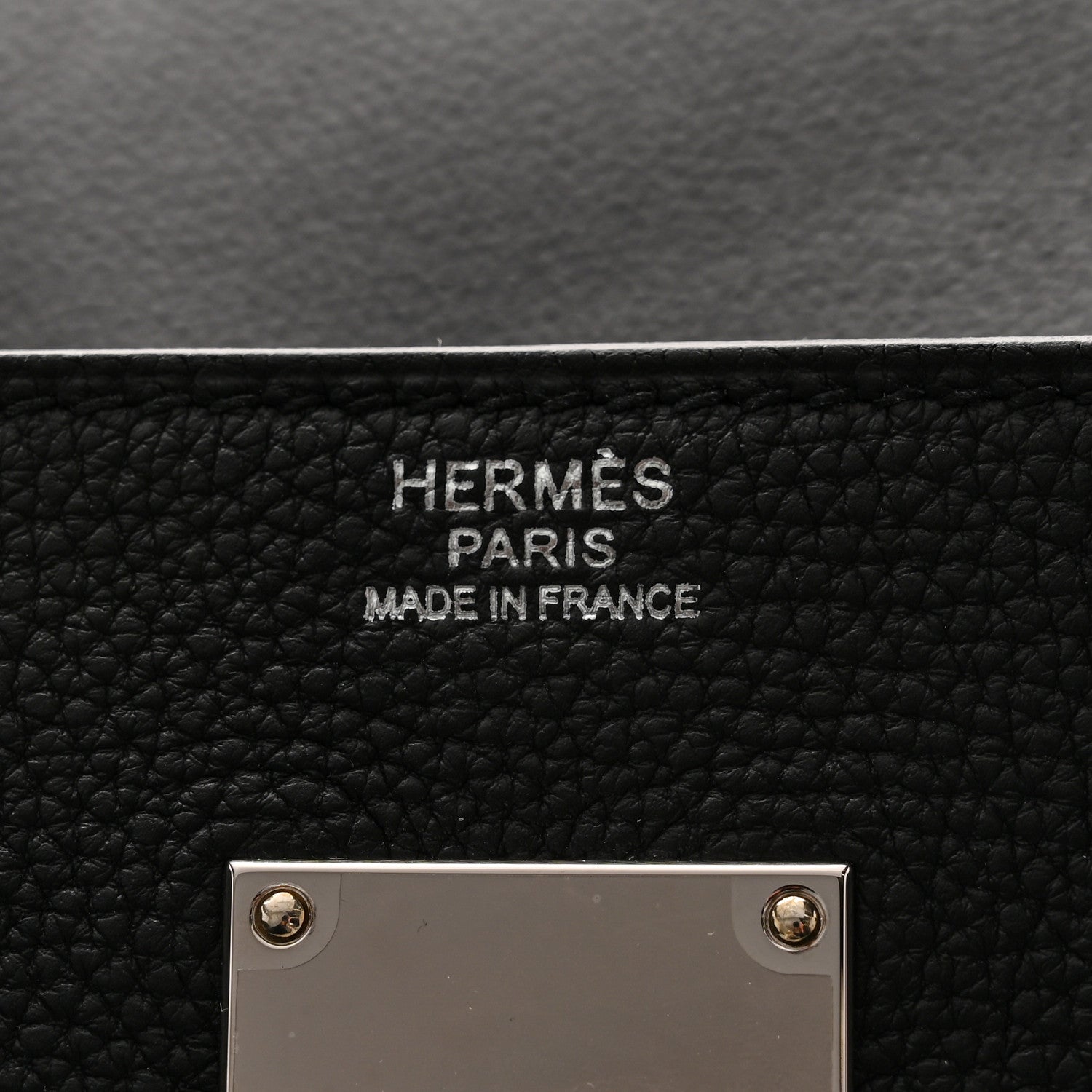 Hermes Togo Kelly Messenger GM Black 6 of 10