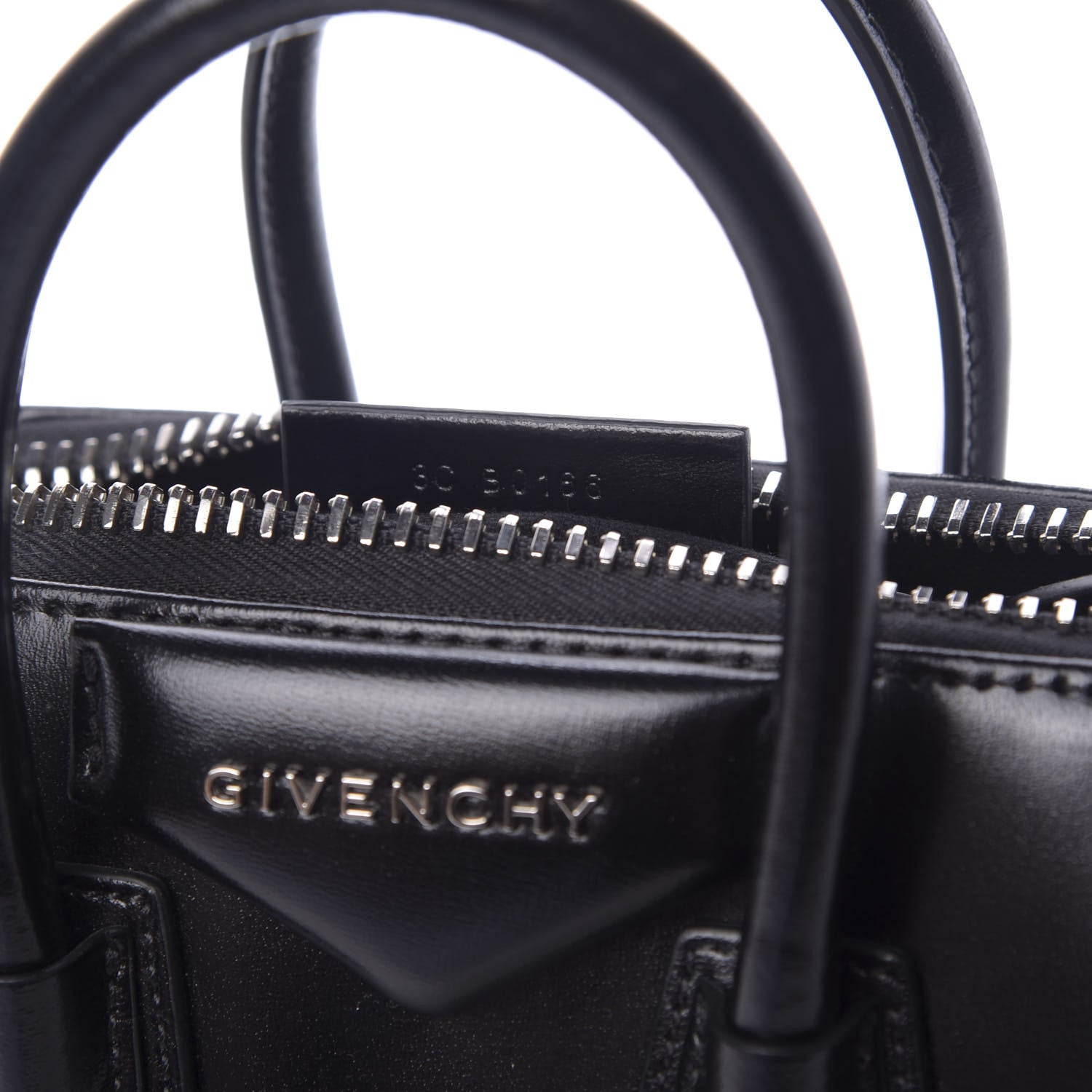 Givenchy Shiny Lord Calfskin Mini Antigona Black 9 of 10