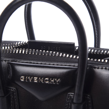 Givenchy Shiny Lord Calfskin Mini Antigona Black 9 of 10