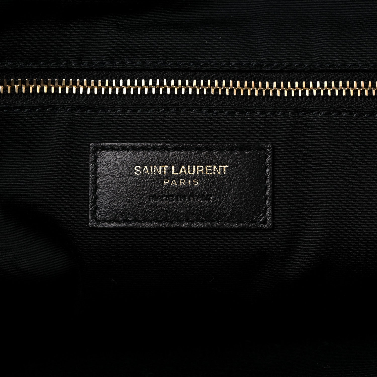 Saint Laurent Lambskin Quilted Maxi Icare Shopping Tote Black 7 of 10