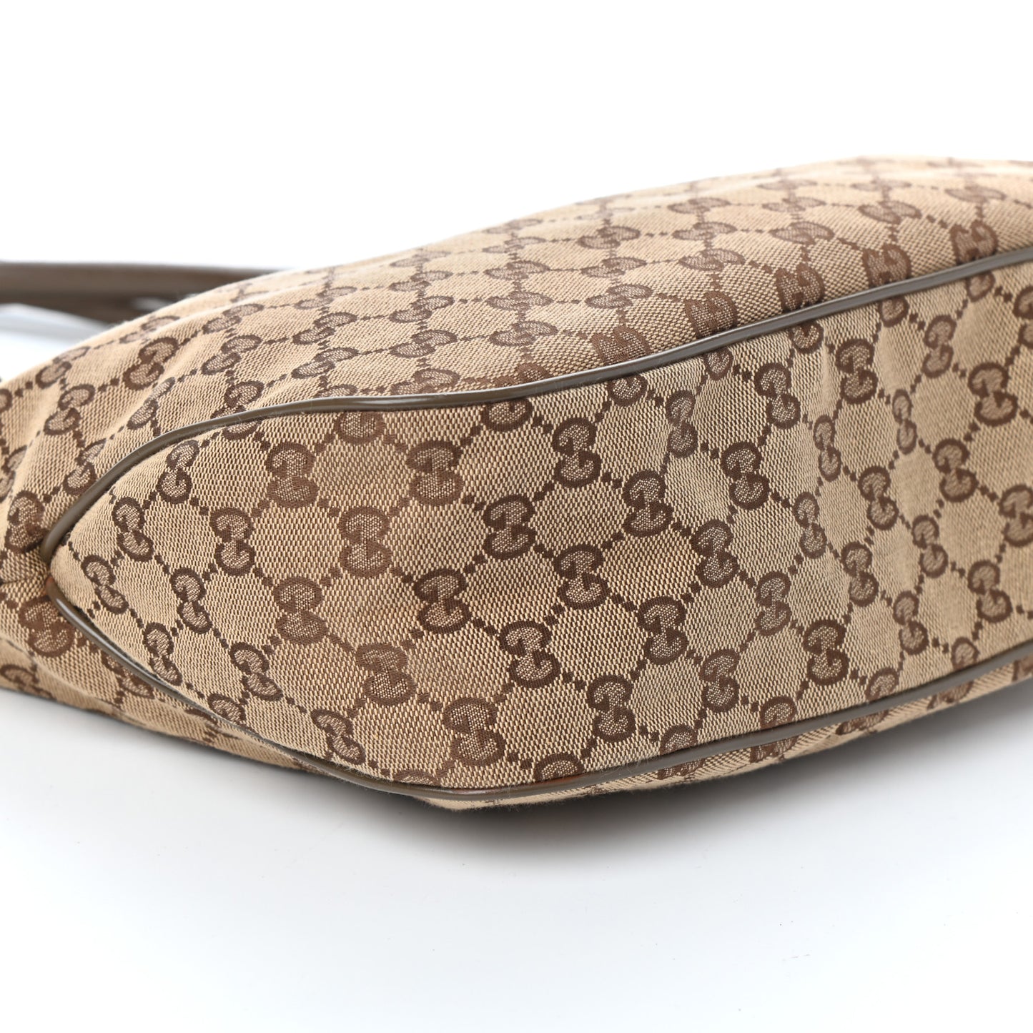 Monogram Piston Lock Tote Brown