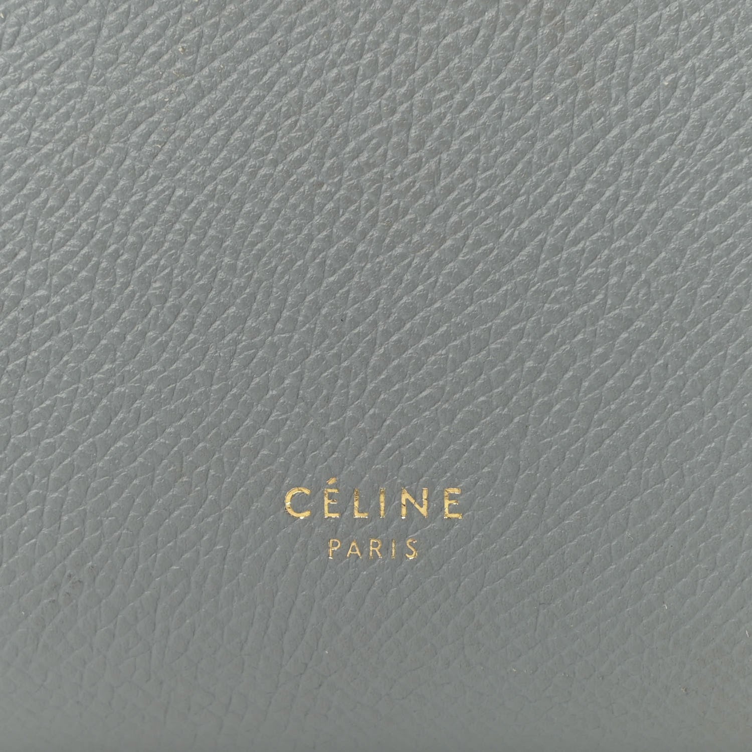 Celine Grained Calfskin Nano Belt Bag Grey 6 of 18