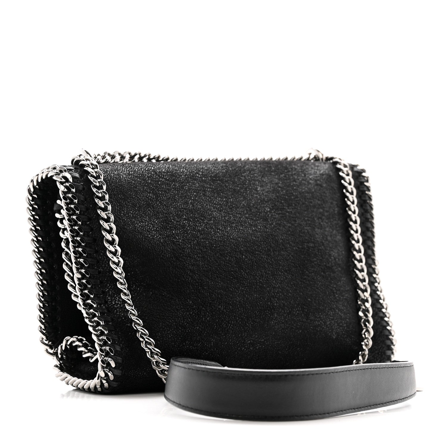 Stella McCartney Shaggy Deer Falabella Messenger Black 3 of 11