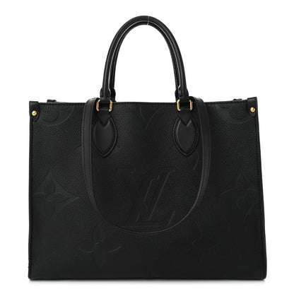 Louis Vuitton Empreinte Monogram Giant Onthego MM Black 1 of 10