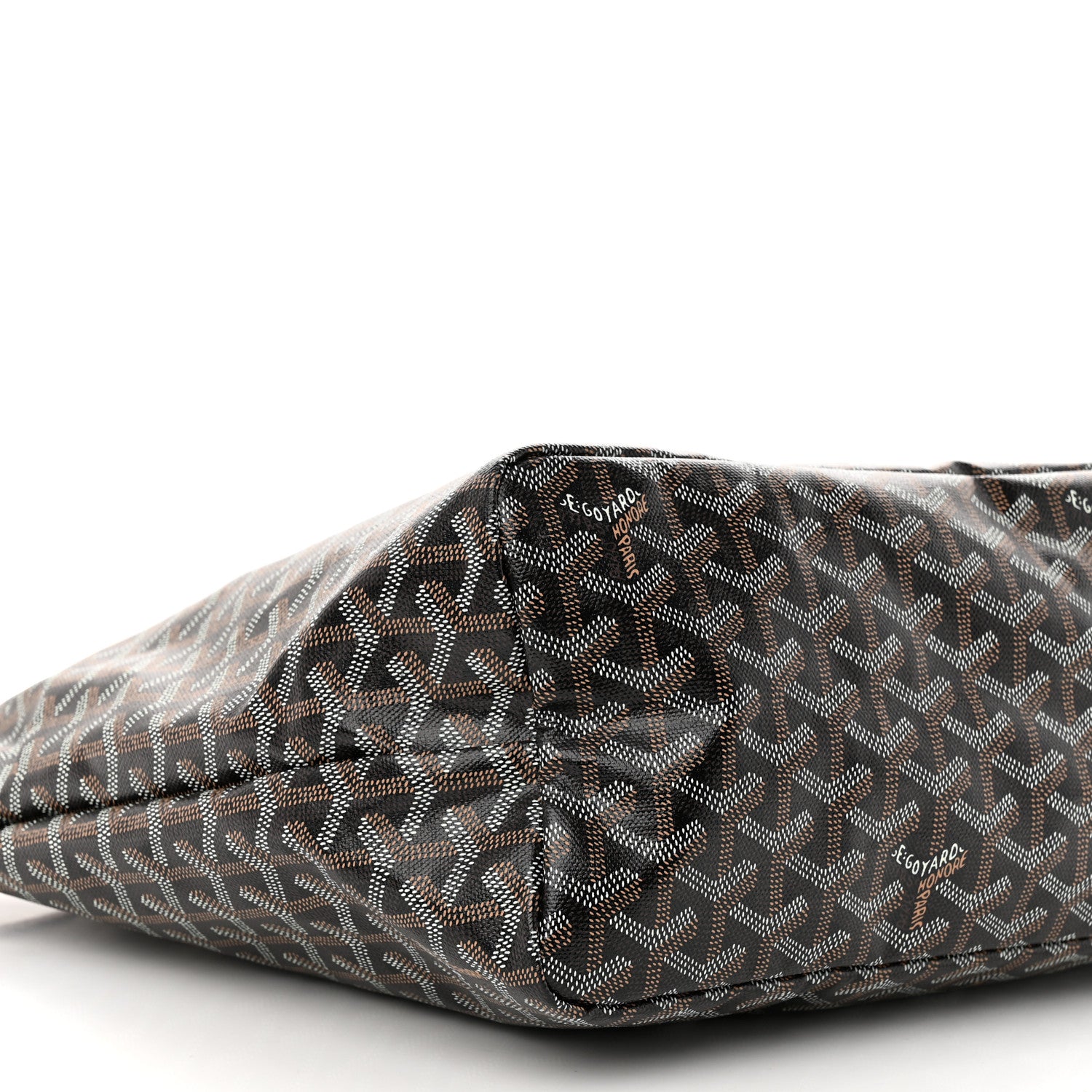 Goyard Goyardine Saint Louis PM Black Gold 9 of 10