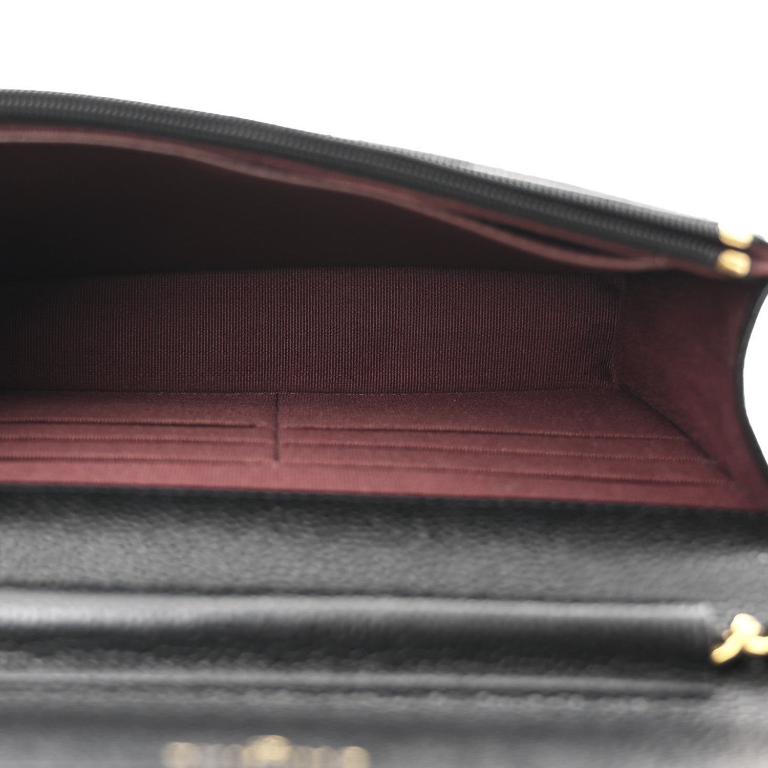 Chanel Caviar Quilted Wallet on Chain WOC Black 4 of 10