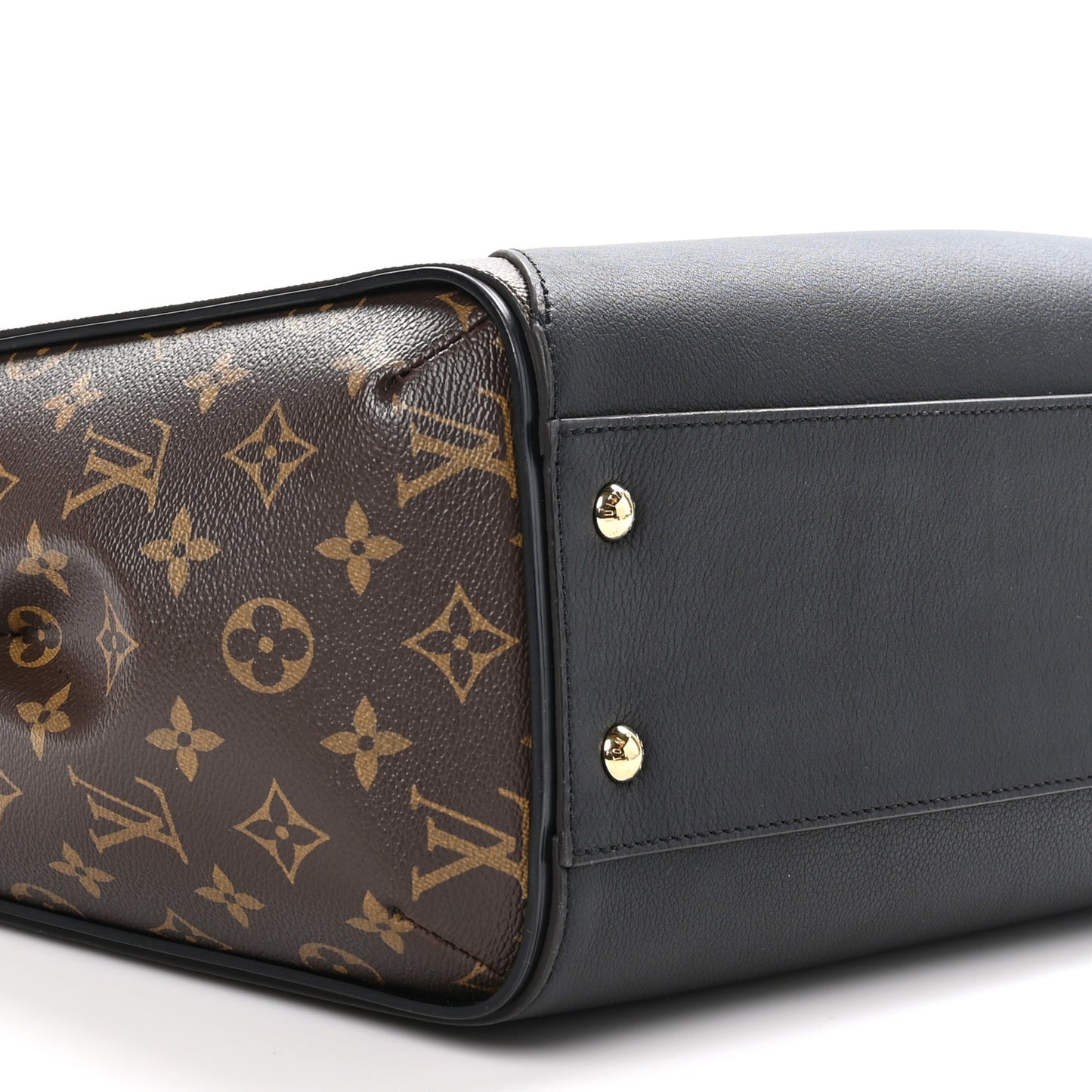 Calfskin Monogram Kimono Tote Black