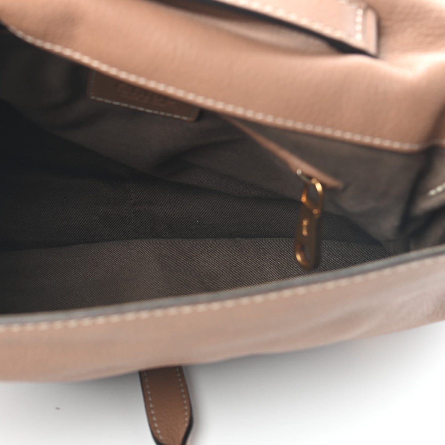 Calfskin Medium Marcie Top Handle Bag Nut