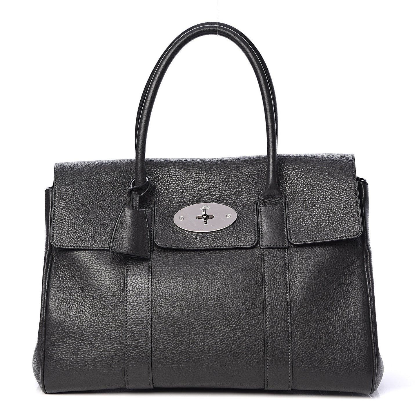 Classic Grain Calfskin Bayswater Mole Grey