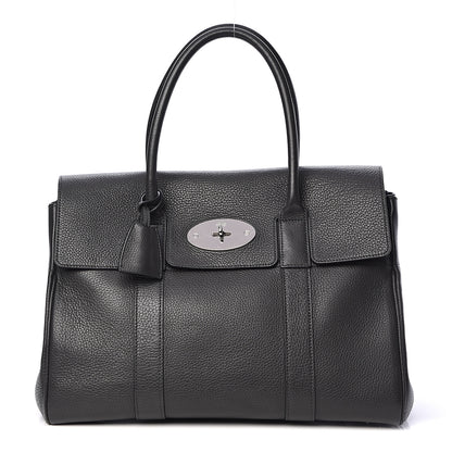 Mulberry Classic Grain Calfskin Bayswater Mole Grey 1 of 19