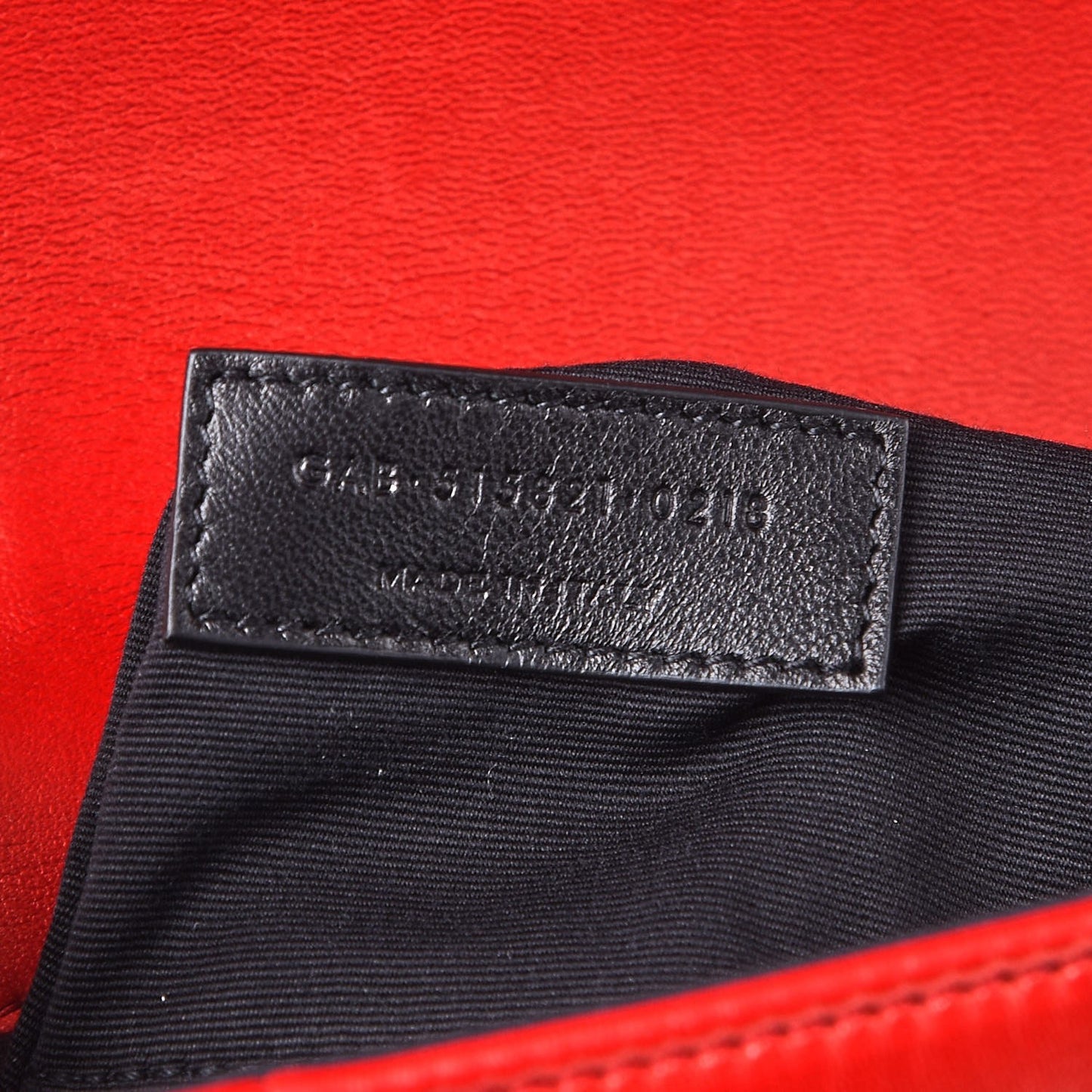Lambskin Patchwork Monogram Medium Jamie Red