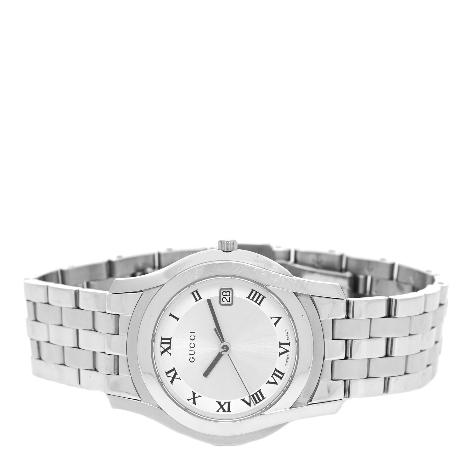 Gucci Stainless Steel 35mm 5500M Quartz Watch 2 of 4