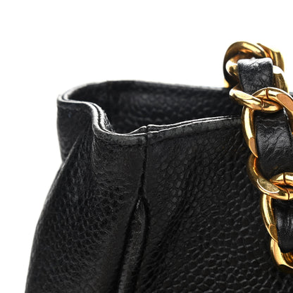 Chanel Caviar CC Shoulder Bag Black 5 of 9