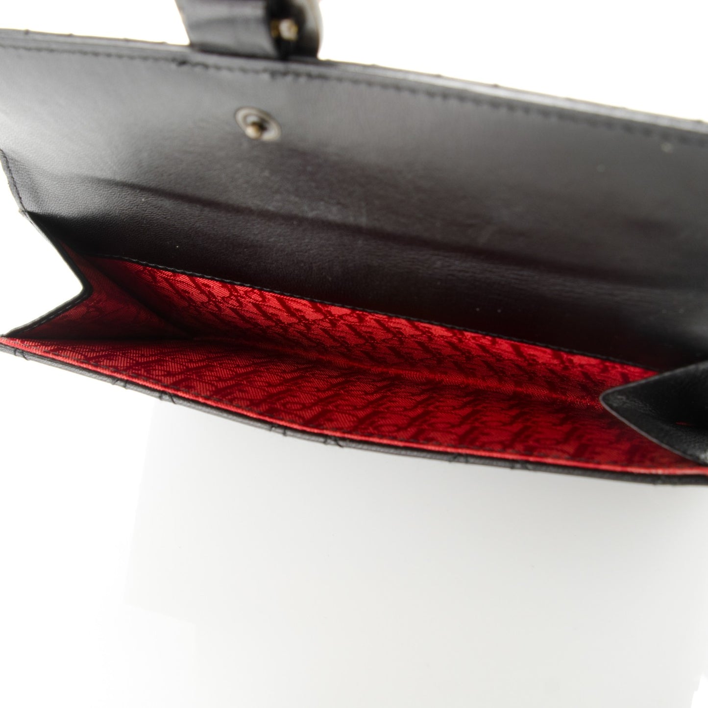 Lambskin Cannage Wallet Black