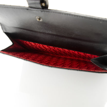Christian Dior Lambskin Cannage Wallet Black 6 of 8