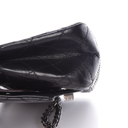 Chanel Aged Calfskin Quilted 2.55 Reissue 225 Flap Black 10 of 11