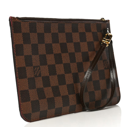 Louis Vuitton Damier Ebene Neverfull MM GM Pochette 3 of 11