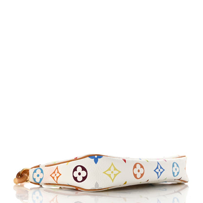 Louis Vuitton Monogram Multicolor Pochette Accessories White 4 of 7