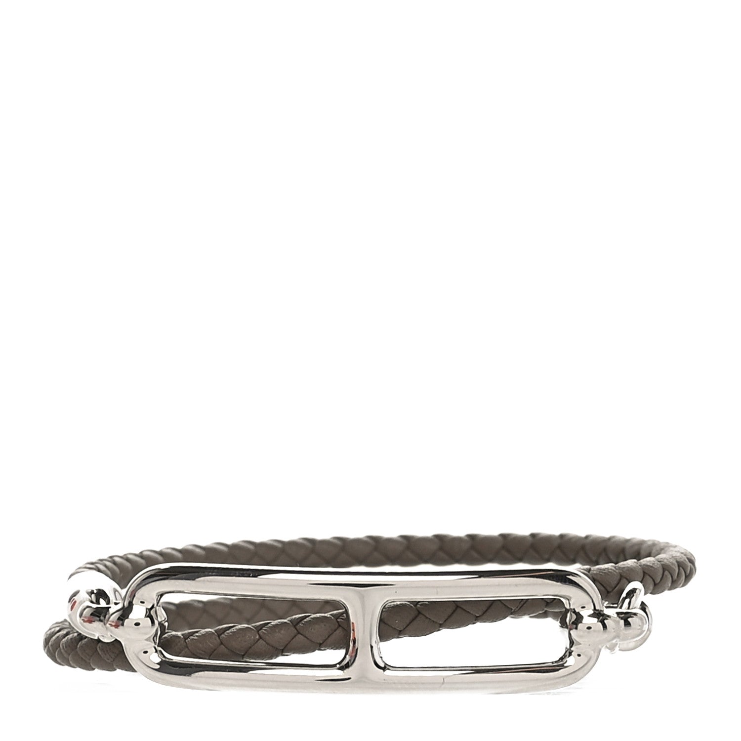 Hermes Swift Roulis Double Tour Bracelet Etoupe 1 of 5